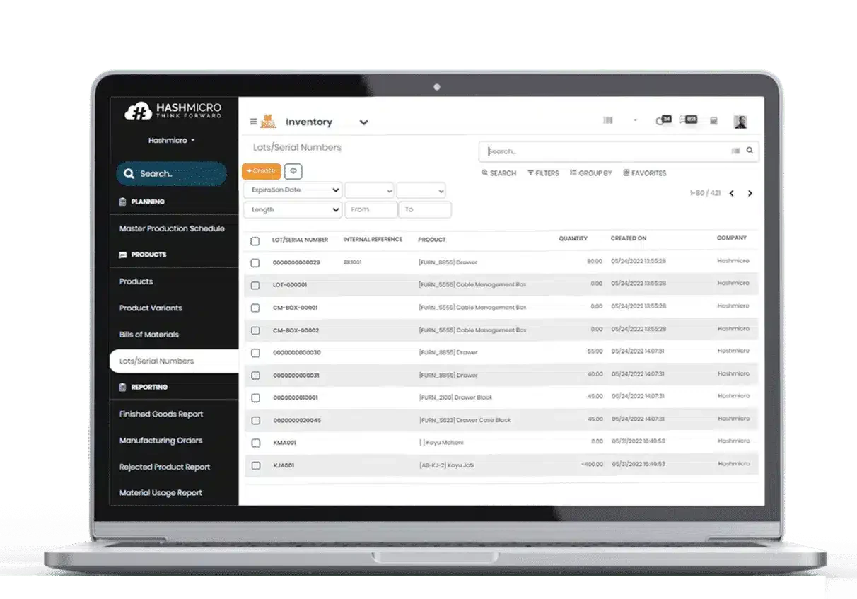 software it inventory hashmicro