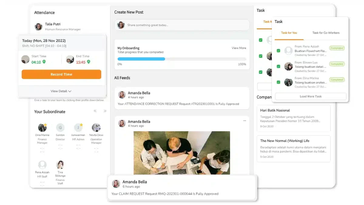 GreatDayHR resource management software