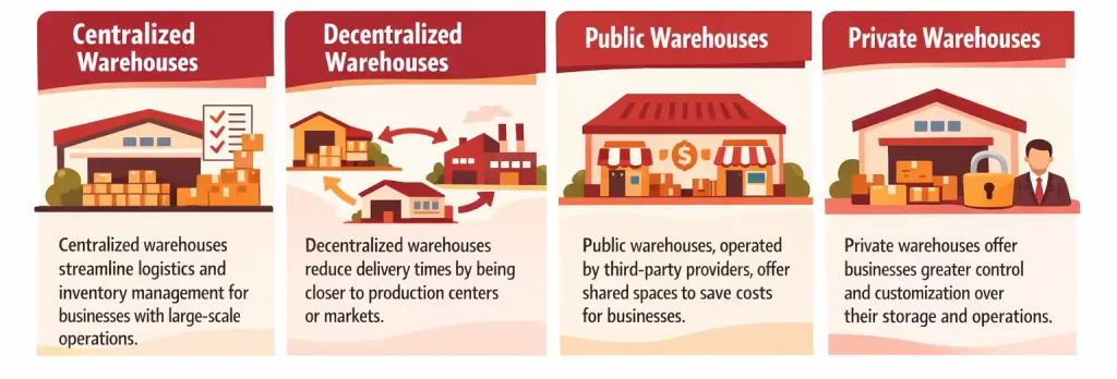 Warehouse manufacturing