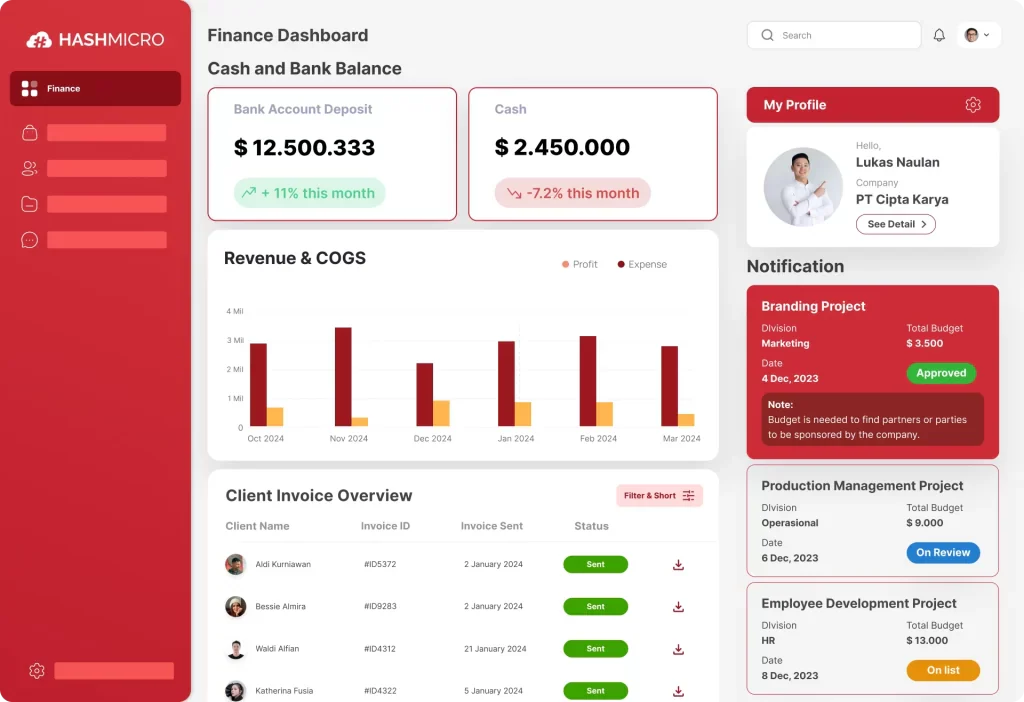 Boost Financial Efficiency for Your Accounting Firms with HashMicro Accounting System