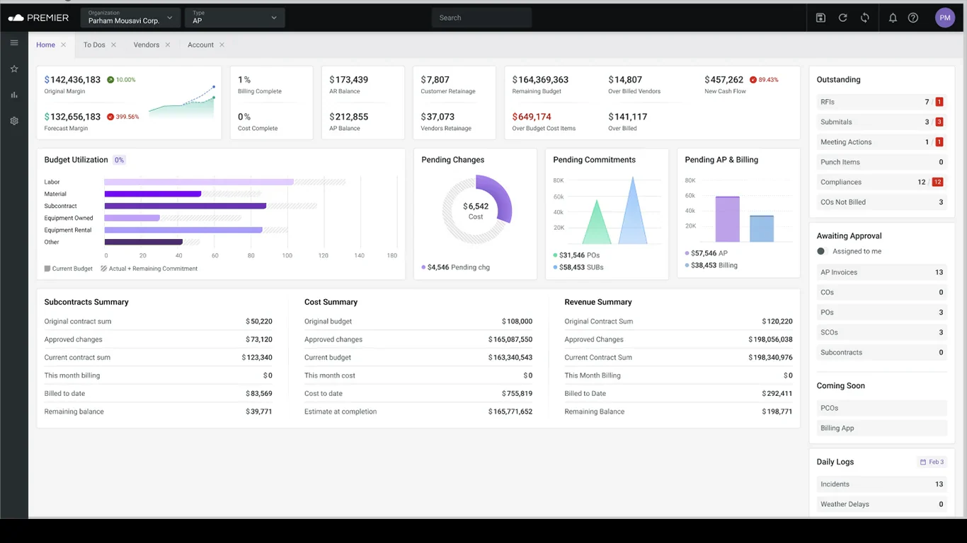 Premier Construction Software