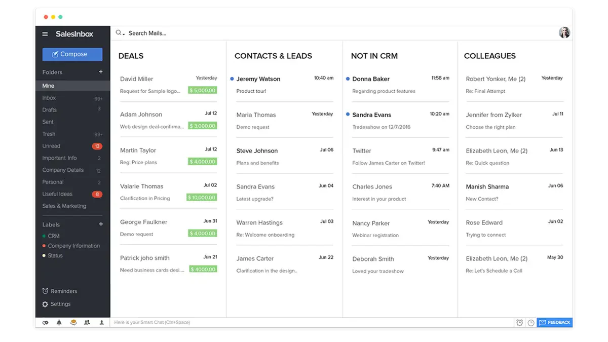 zoho crm