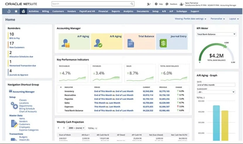 food manufacturing erp software