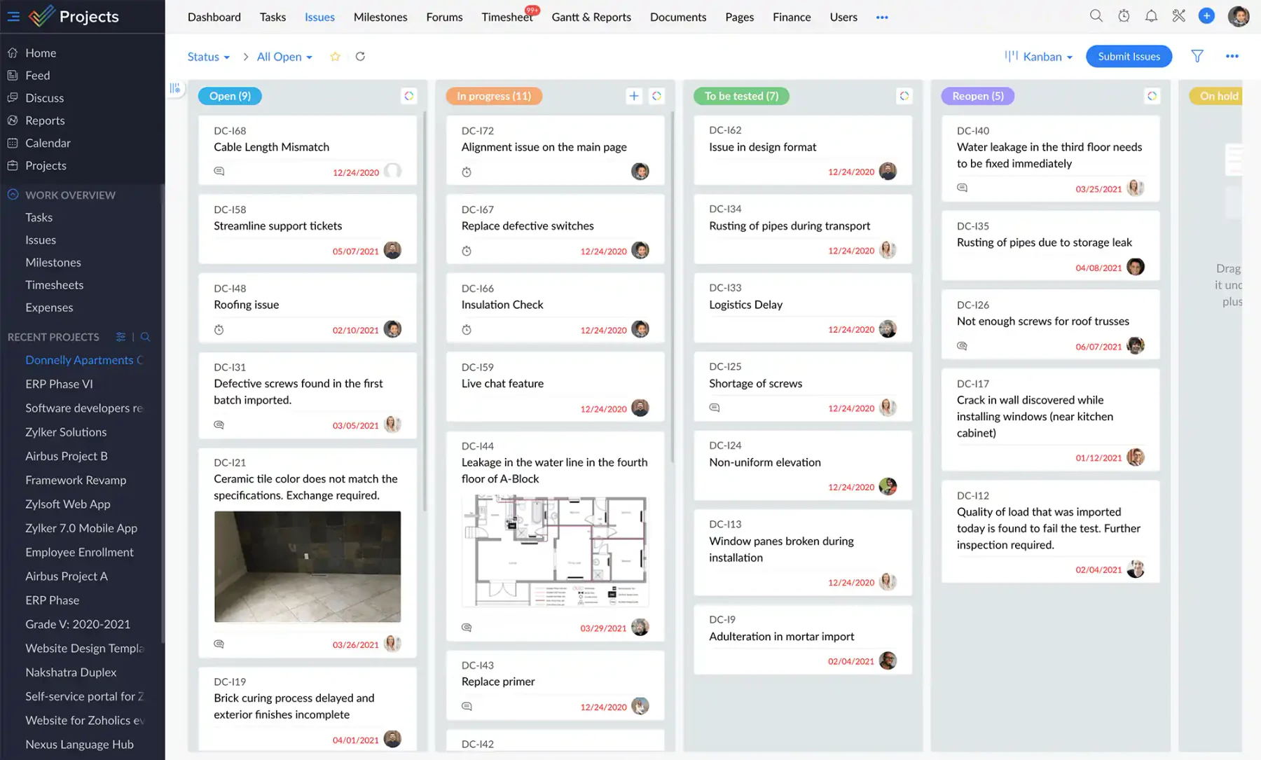 zoho kanban