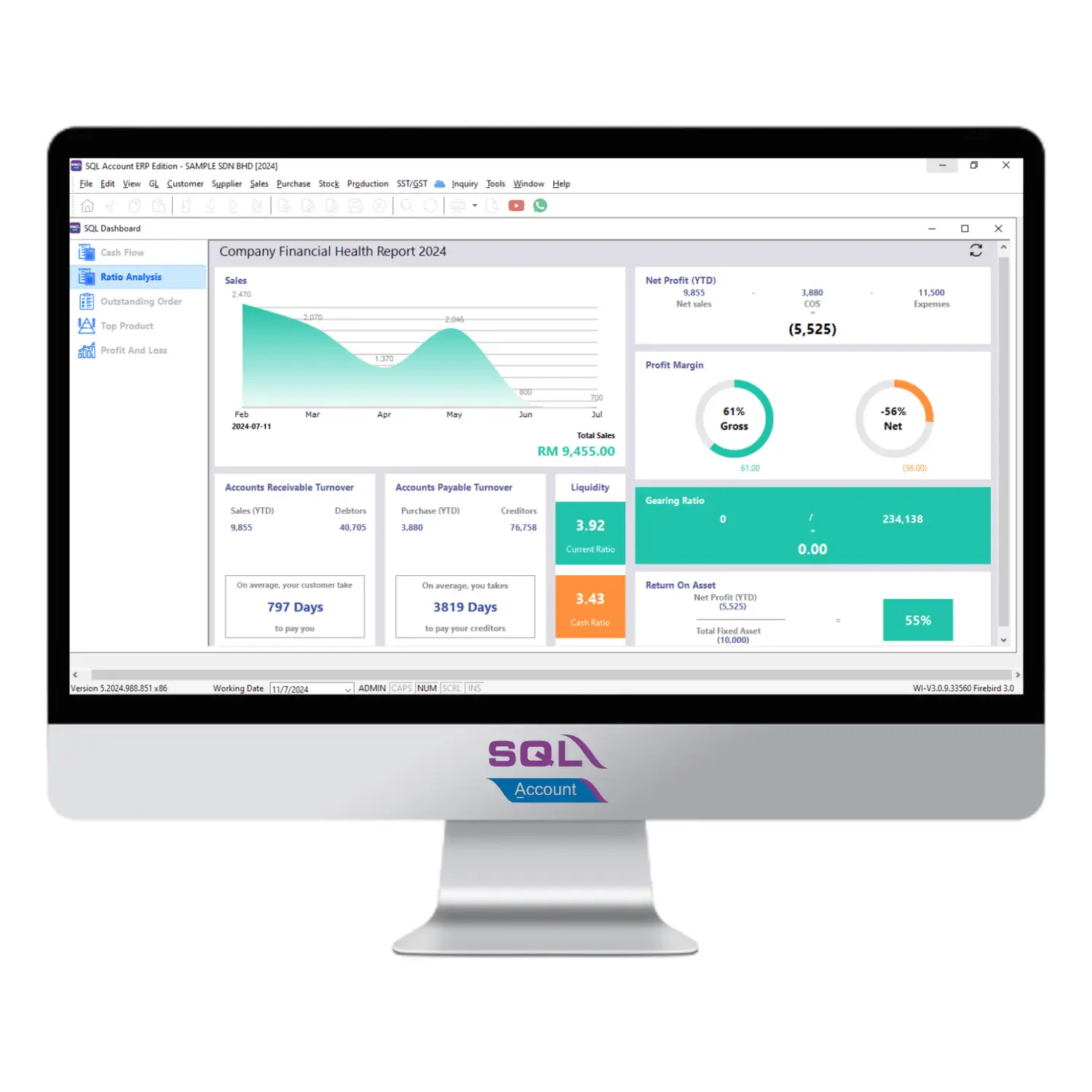 SQL Restaurant Accounting Software