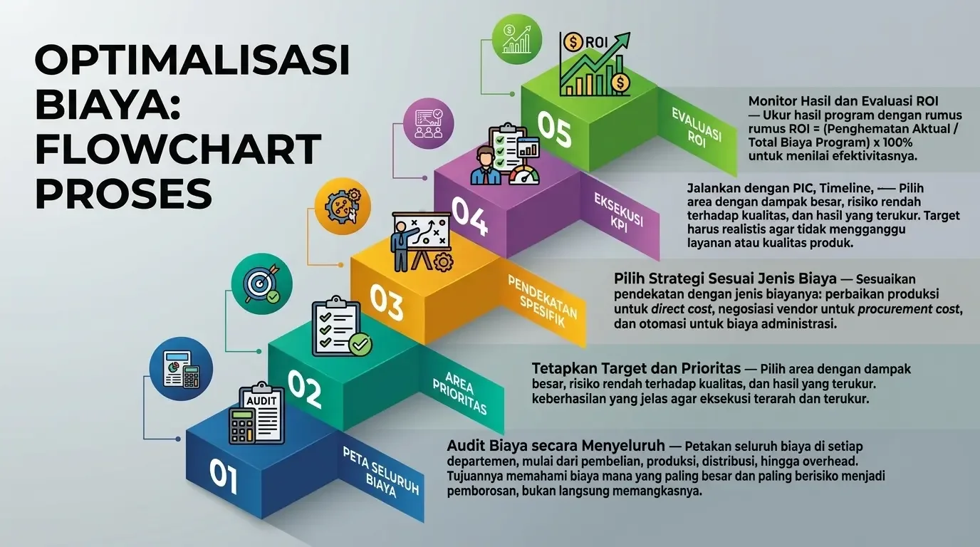 Flowchat optimasi cost