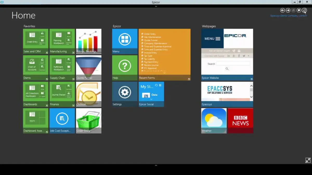epicor erp software