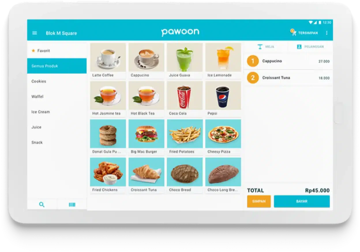 program restoran