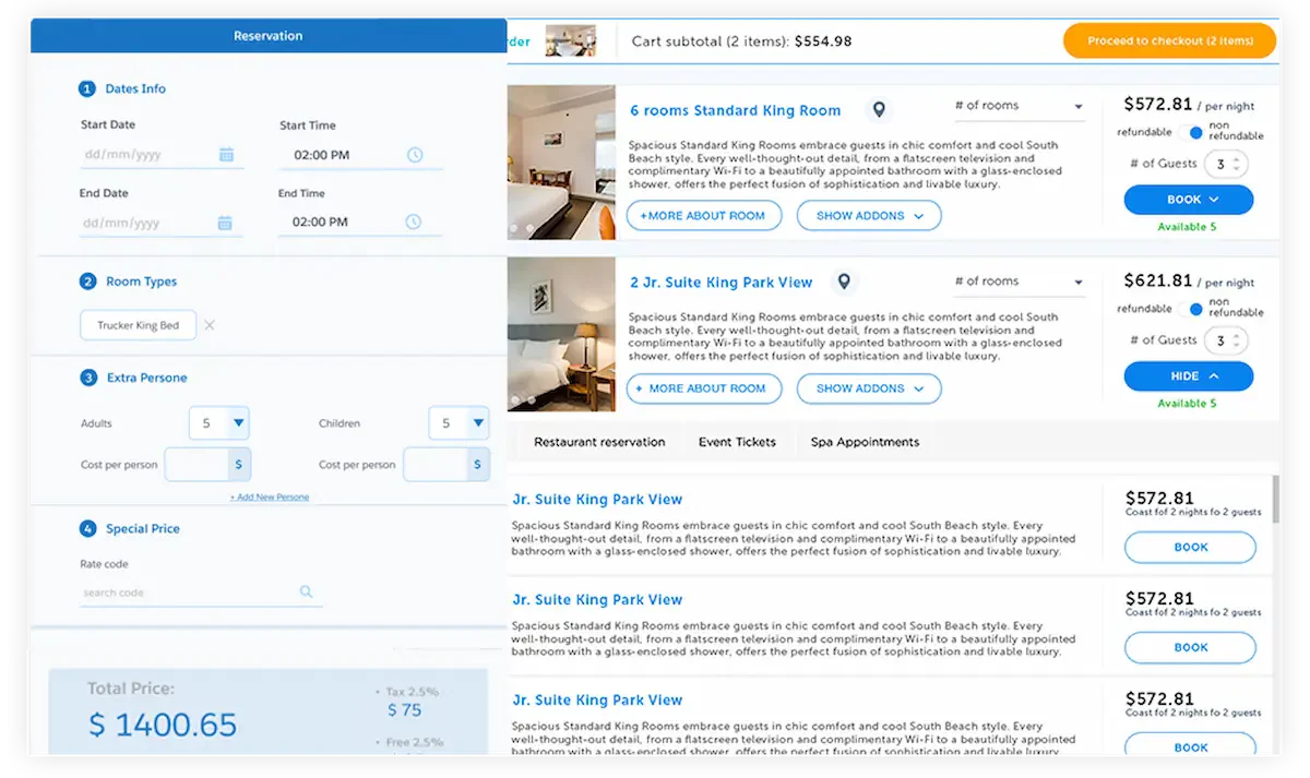 booking ninjas property software management