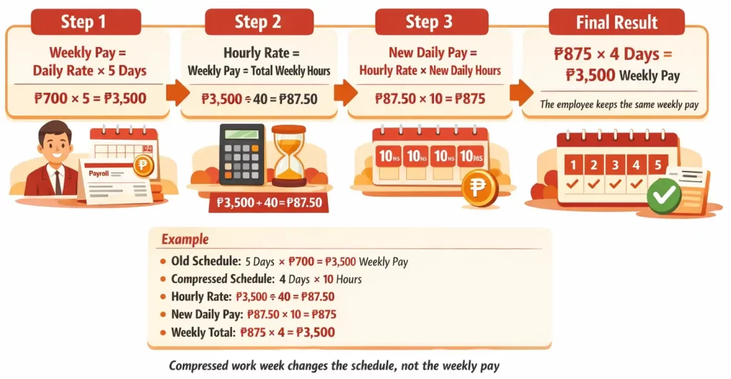 Computing a CWW payroll