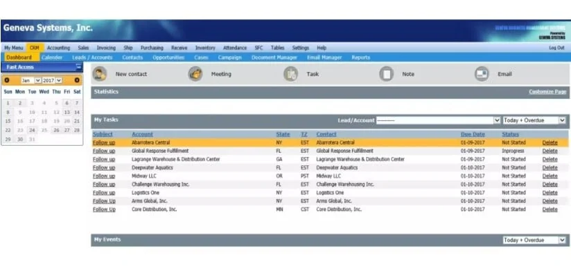 food manufacturing erp software