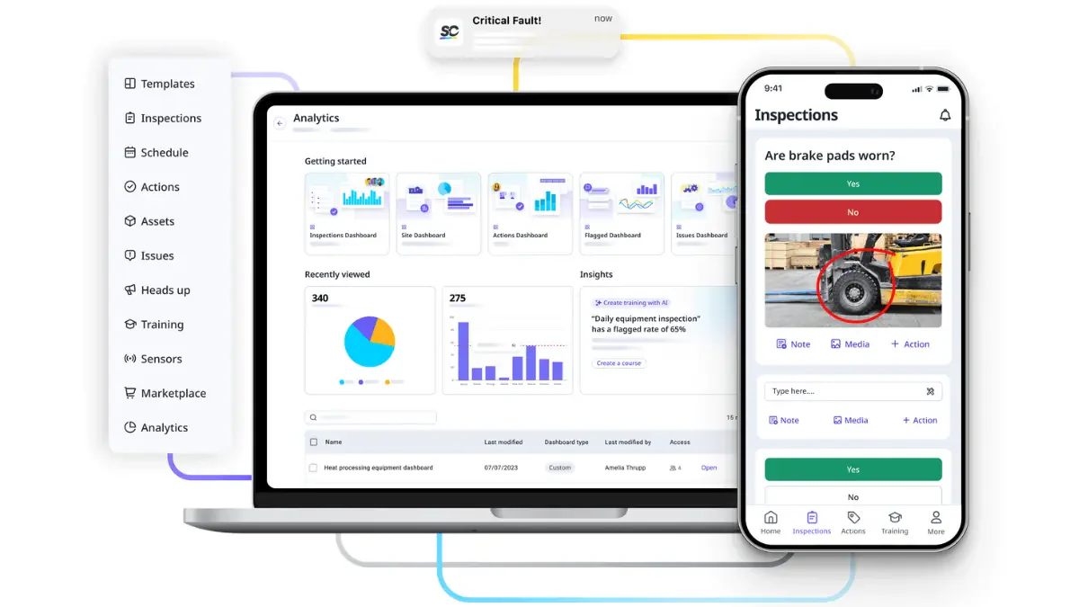 SafetyCulture business intelligence tools