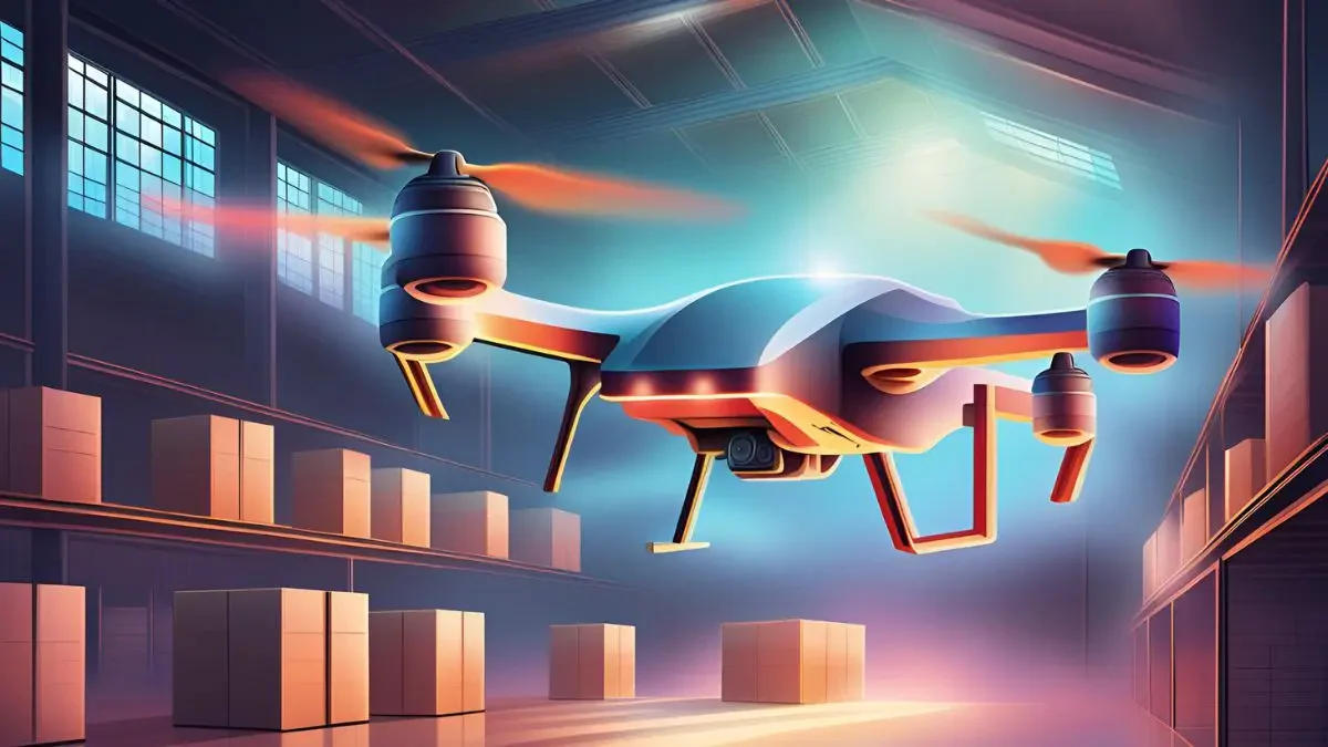 Warehouse Drones for Inventory Management Solution