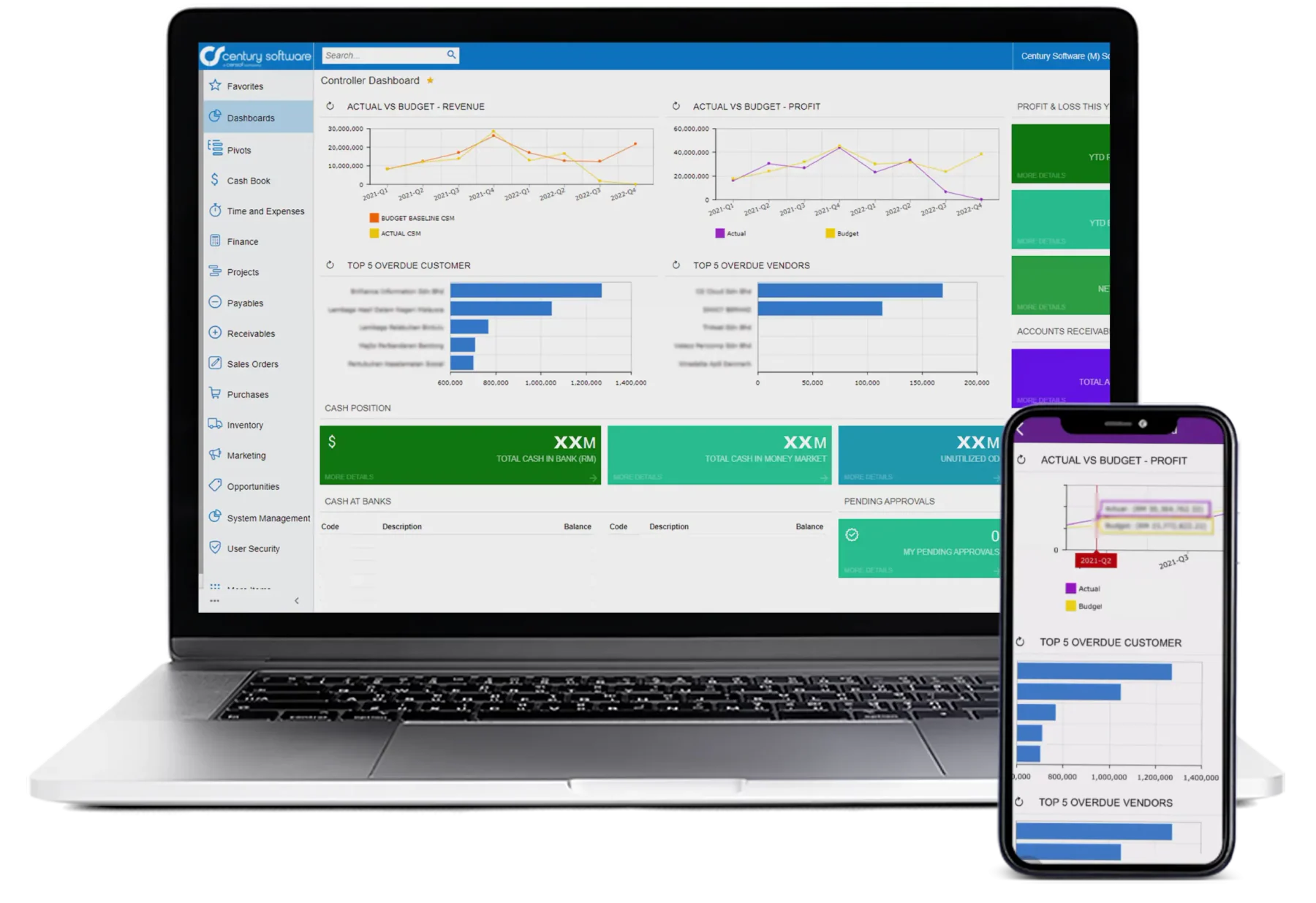century construction accounting software 