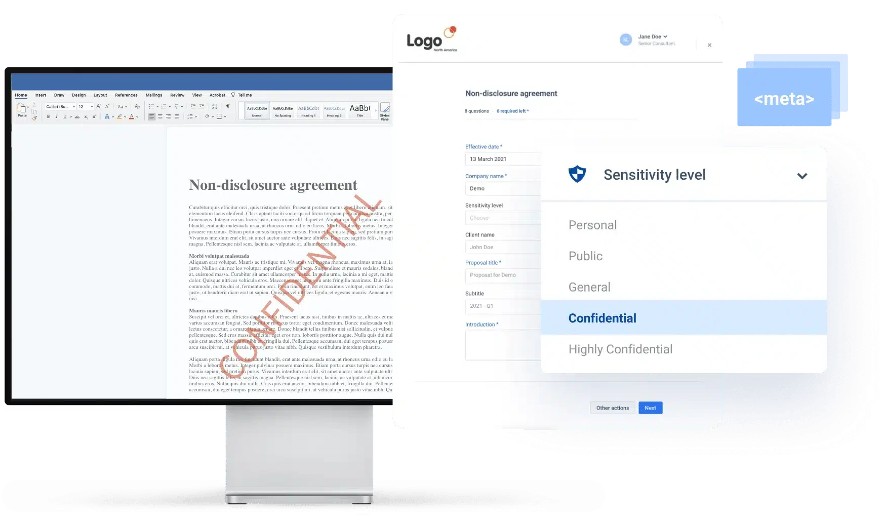 Templafy document management software