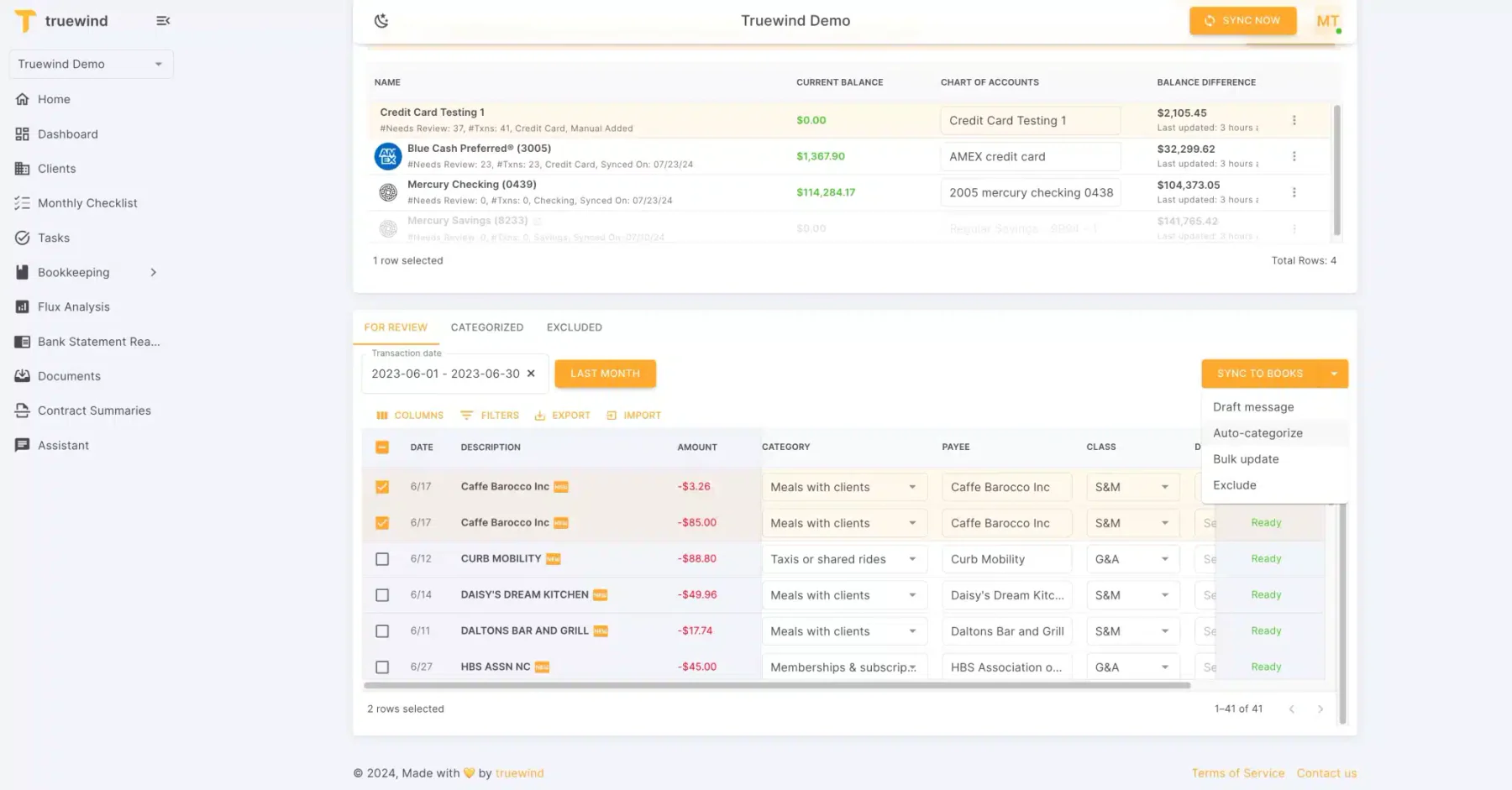 truewind ai for accounting