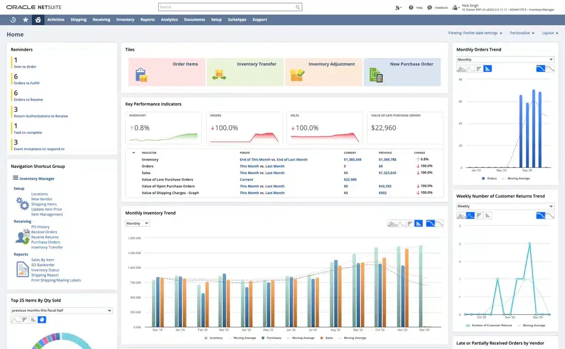 netsuite production scheduling software