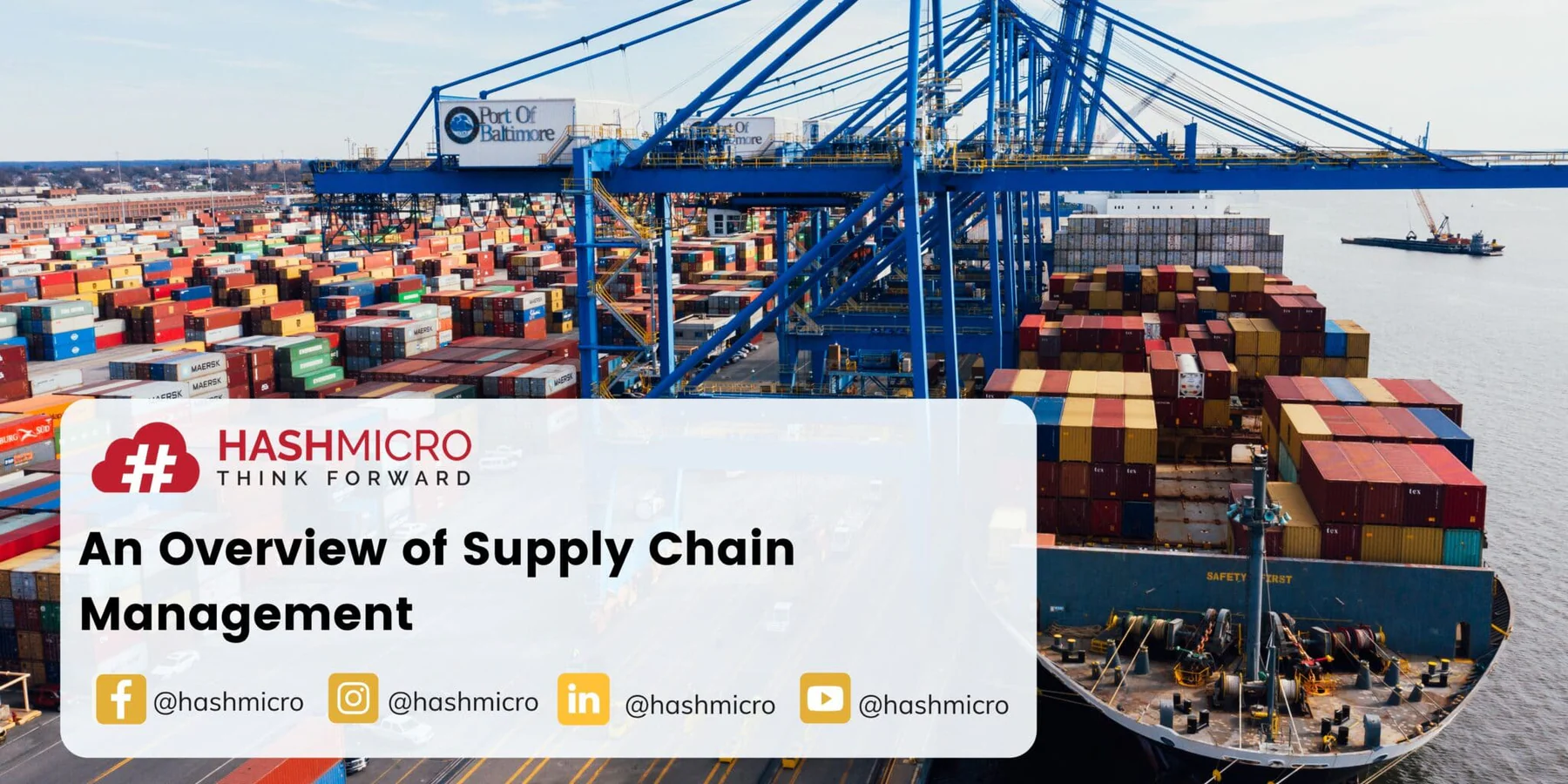 An Overview of Supply Chain Management