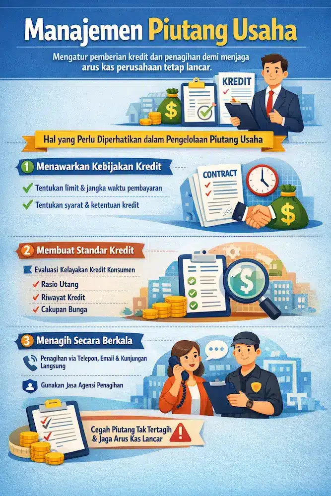 manfaat manajemen piutang