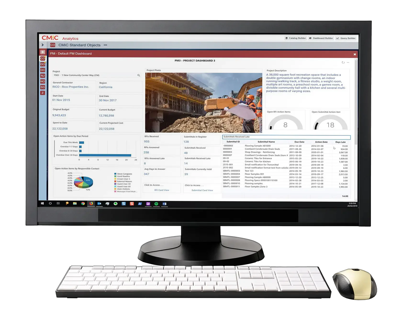 CMIC ERP software for construction 