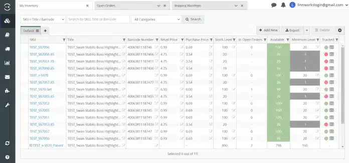 Linnworks cloud-based inventory management software