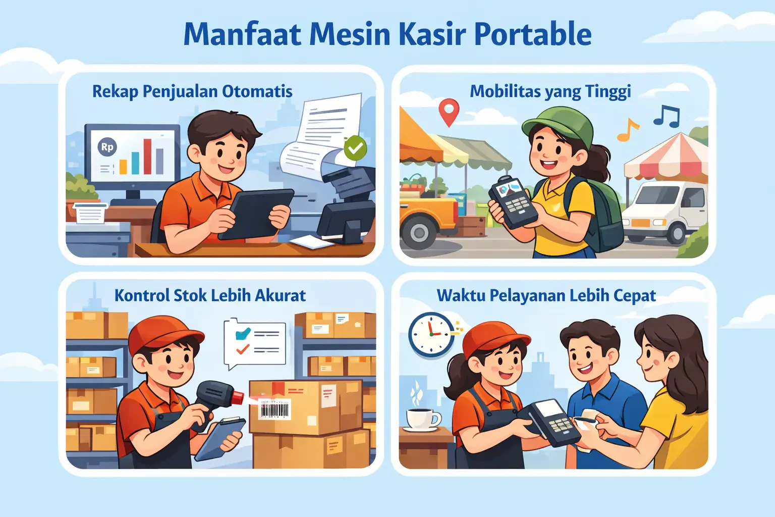 mesin kasir portable