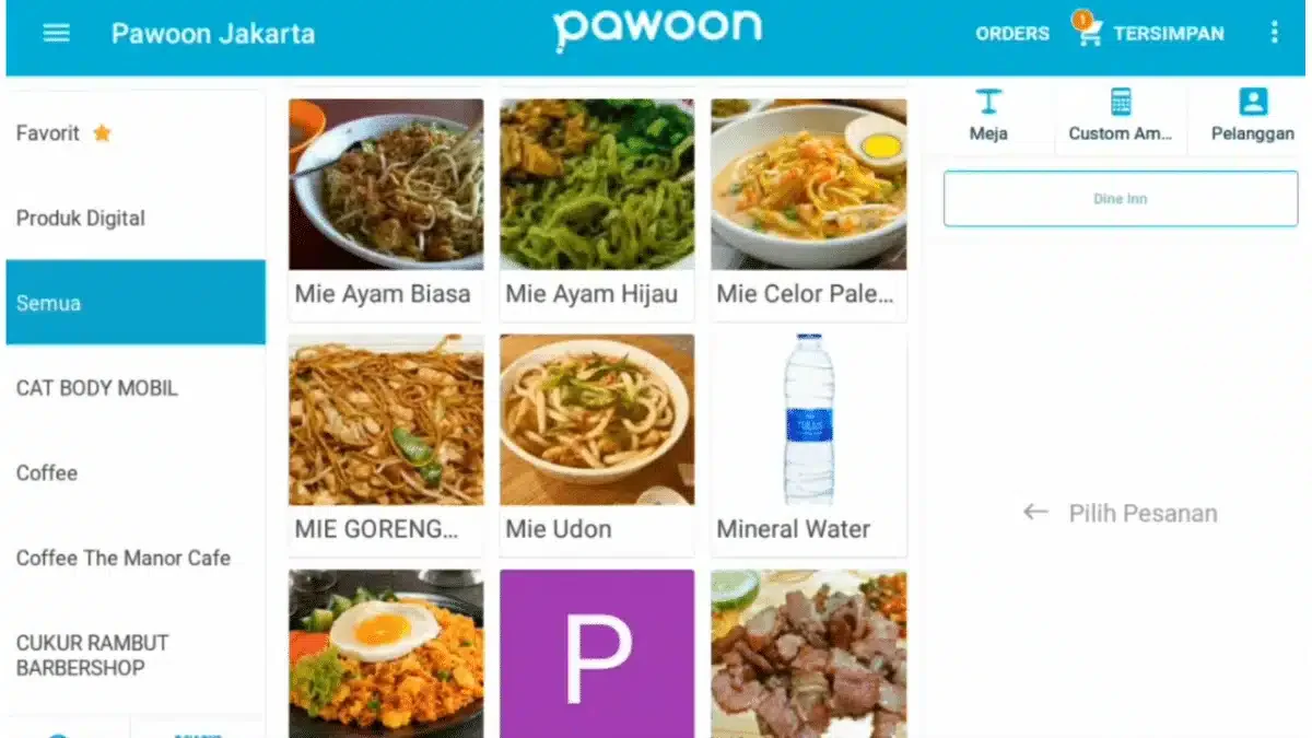 Aplikasi Kasir Swalayan Pawoon