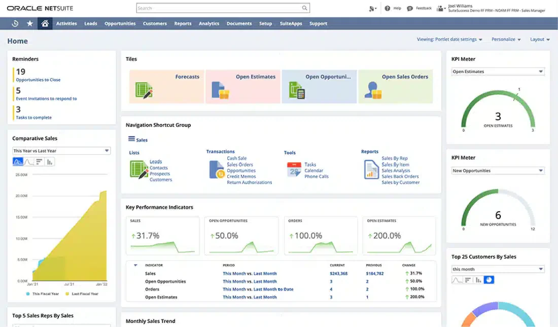 oracle netsuite