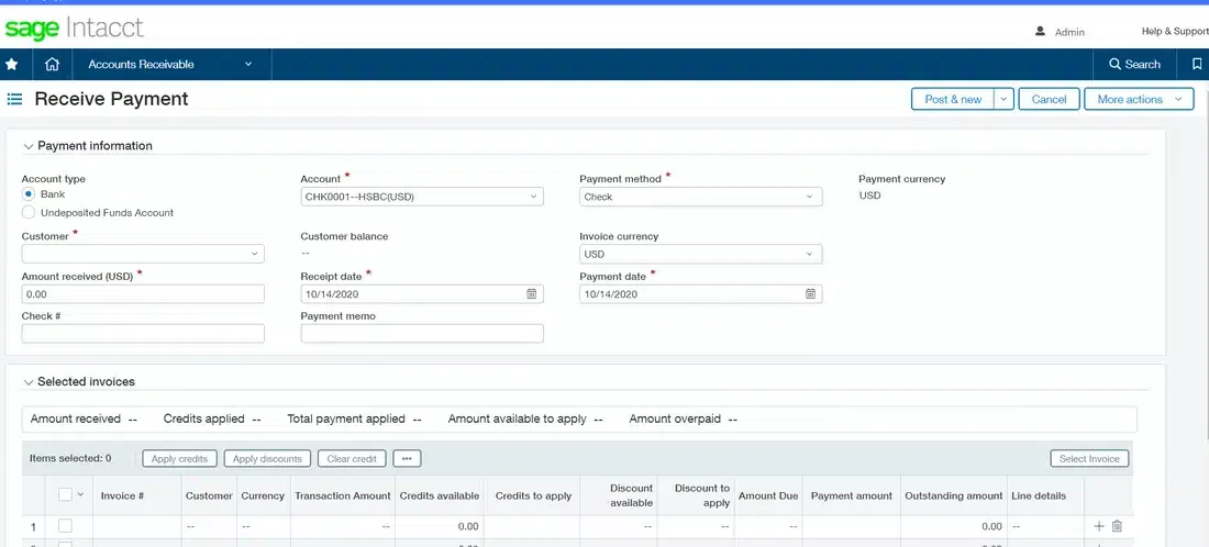 Sage intacct