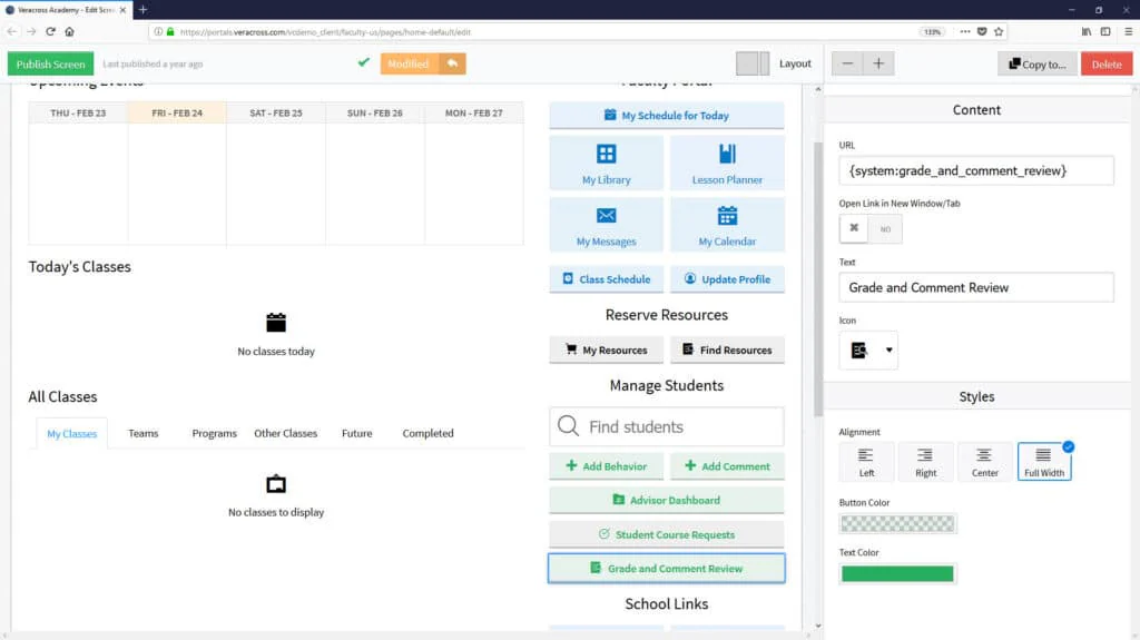 veracross education management software
