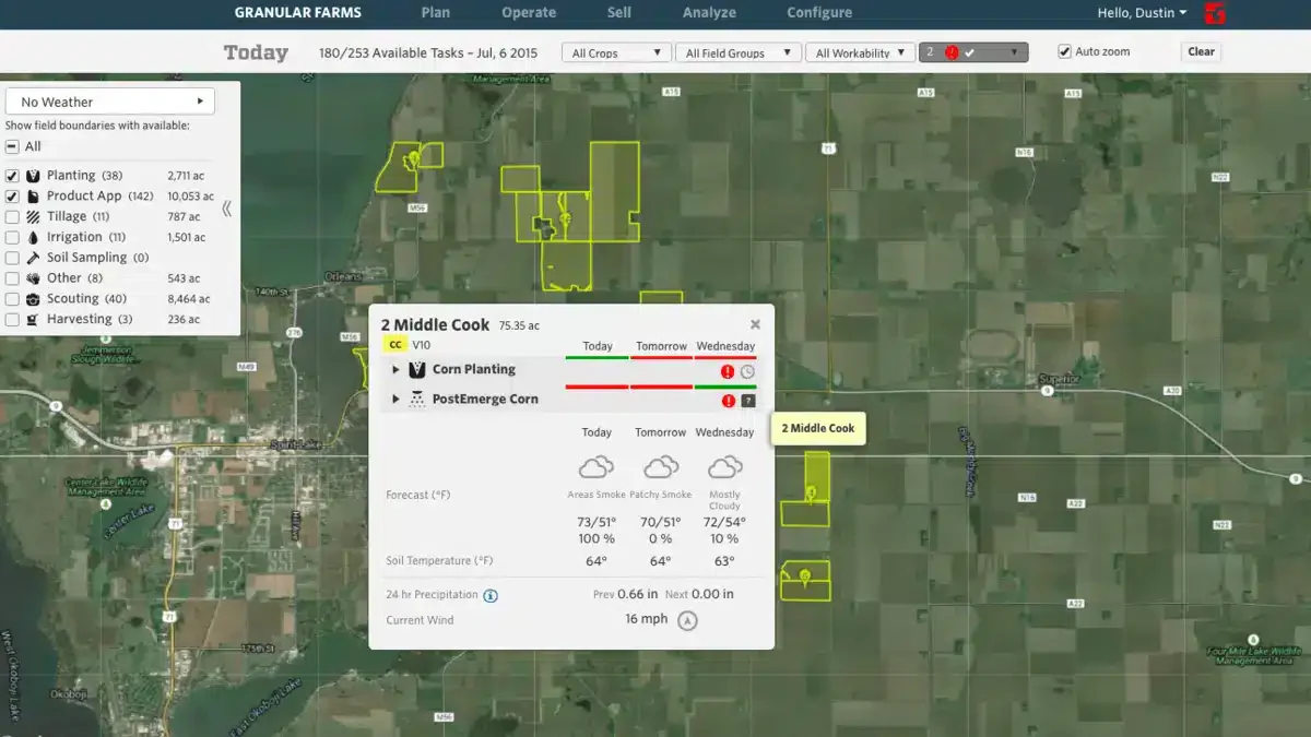 granular agriculture software