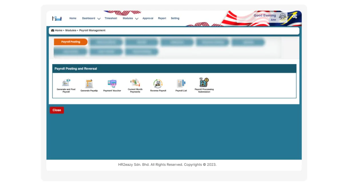 HR2eazy Payroll software Malaysia