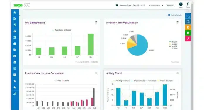 Sage ERP Software