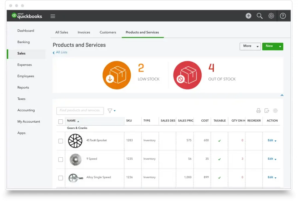 QuickBooks Distributor Management System