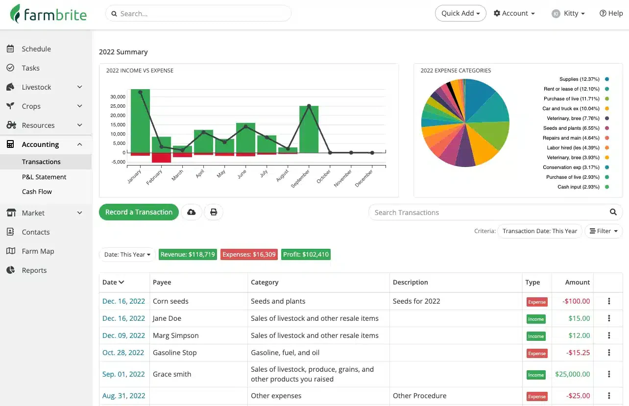 farmbrite agriculture fleet management software