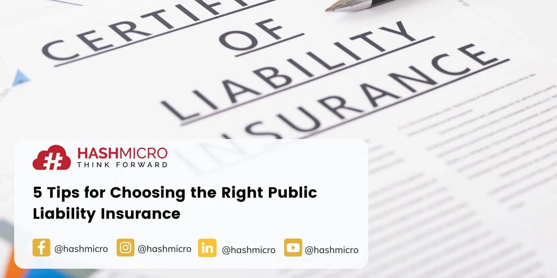 5 Tips for Choosing the Right Public Liability Insurance