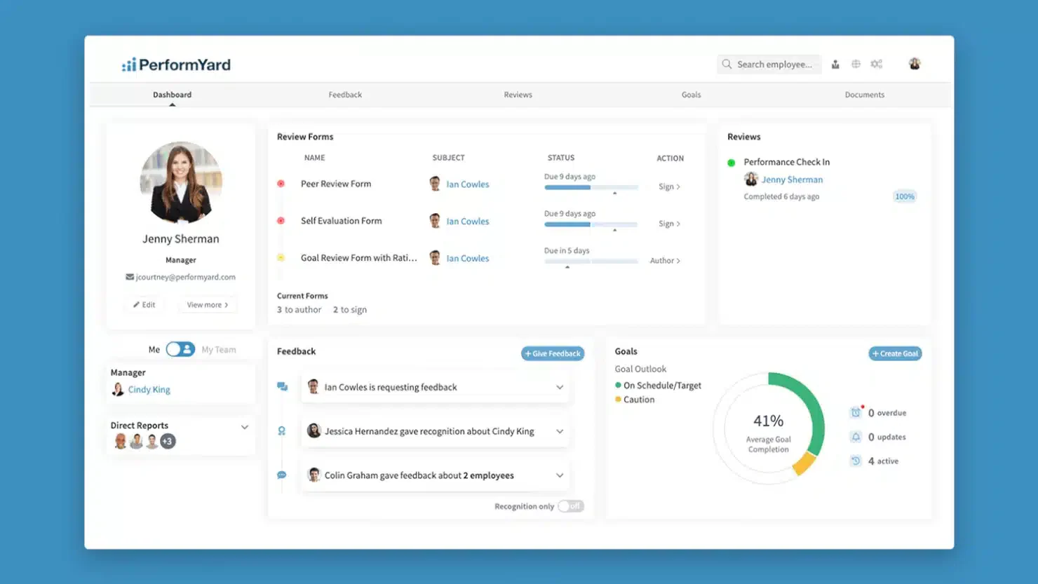 talent management system performyard