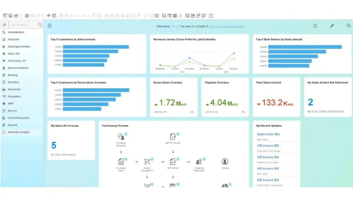 manufacturing software