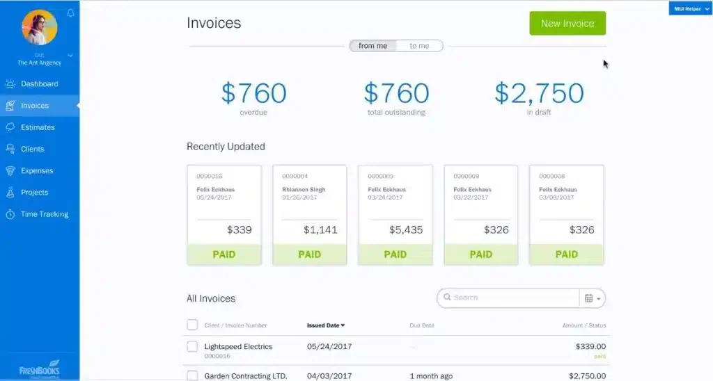 freshbooks dashboard.webp