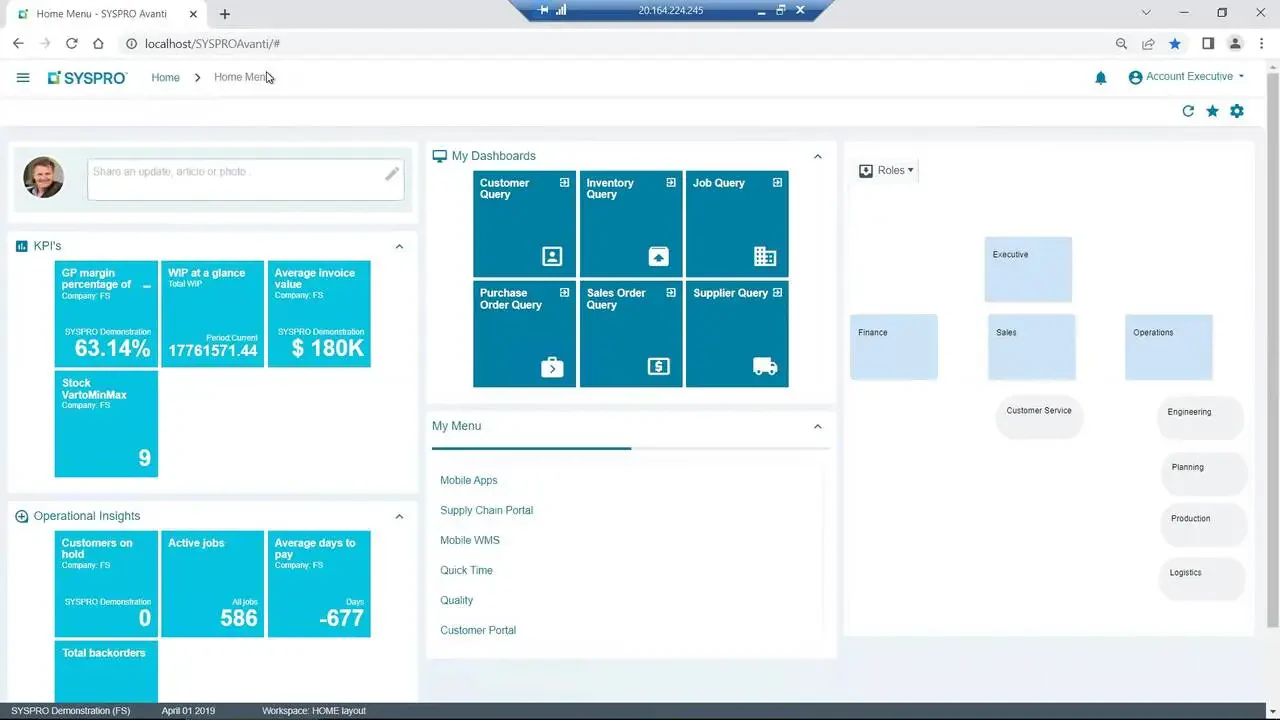 master production scheduling software syspro