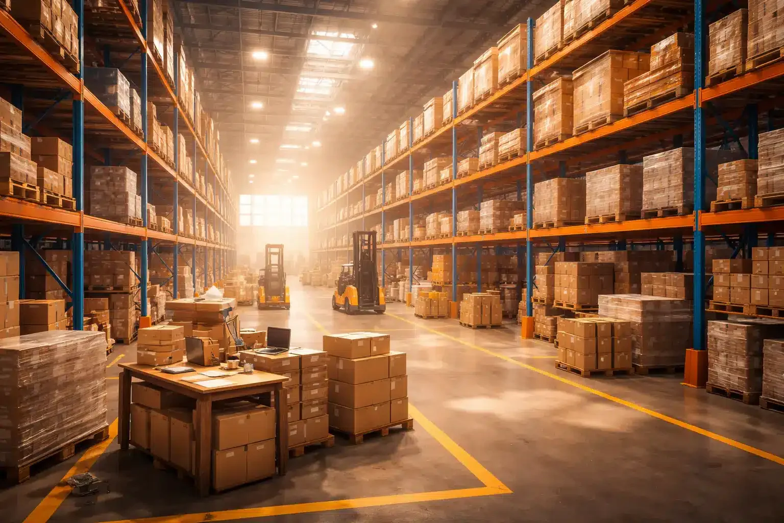 Warehouse layout 