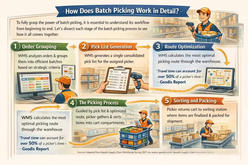 Batch Picking as The Guidance for Warehouse Efficiency illustration