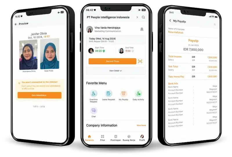 tampilan mobile greatday