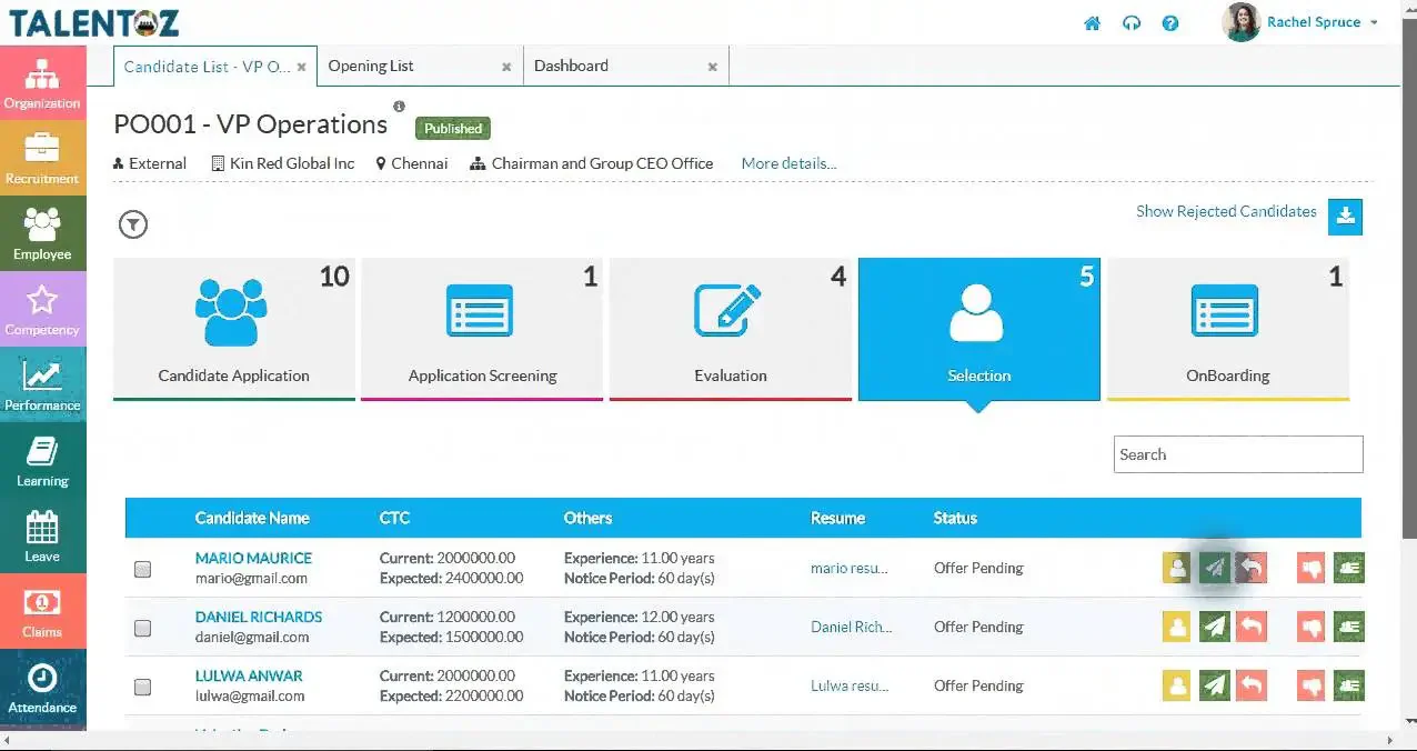 TalentOZ Competency Management System