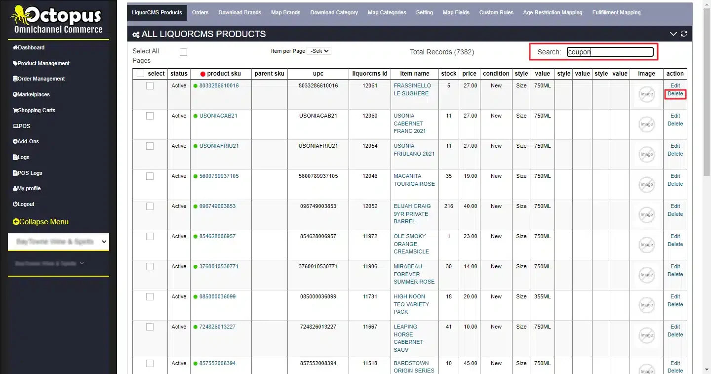 octopus aplikasi toko online
