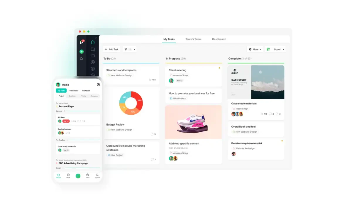Paymo project management software