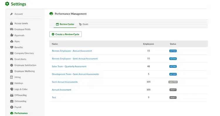 Aplikasi Penilaian Kinerja Bamboo