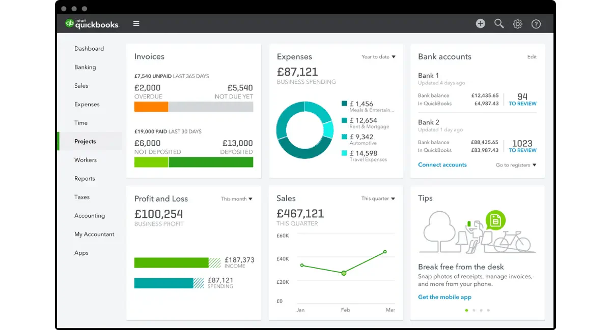 quickbooks account reconciliation software