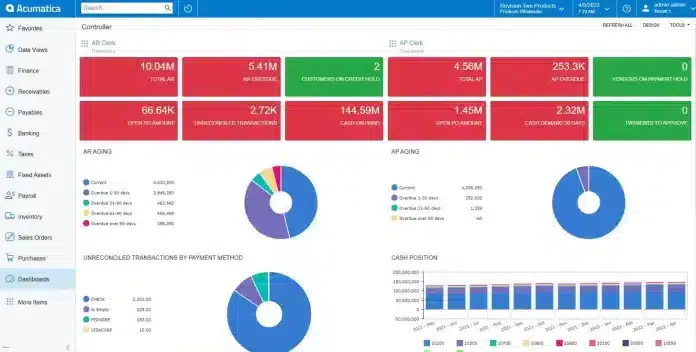 Acumatica cloud-based inventory management
