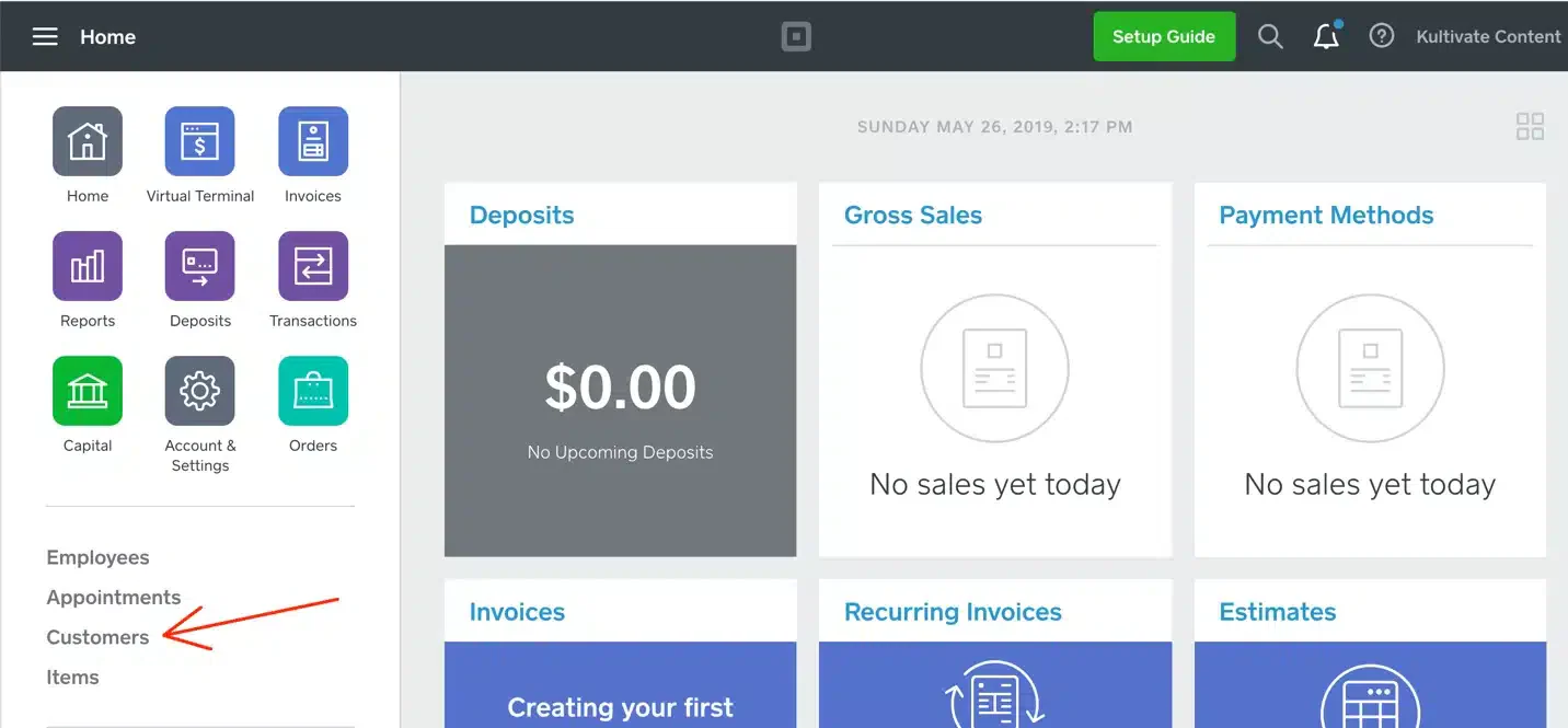 square retail POS software